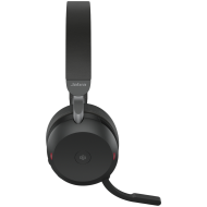 JABRA EVOLVE2 75, Link380a MS Stereo Black, EVOLVE2 75 headset Black MS, Link 380 BT adapter USB-A MS,1.2m USB-C to USB-A cable, carry pouch, warranty and warning (safety leaflets) VC Headsets