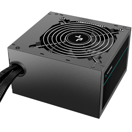 DeepCool PM850D, 850W, 80 Plus GOLD, Japanese Capacitors, Flat Black Cables, 120mm Fan, SCP/OPP/OTP/OVP/OCP/UVP, 5Y, R-PM850D-FA0B-EU Захранване