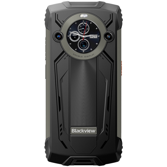Blackview Rugged BV8200 LTE 6.5-inch FHD+IPS 1080x2400 120Hz Corning 3th + 1.3-inch 360x360 12+256GB MT8781 Octa-core 2.2GHz 8800mAh NO Charger CAM Front 32MP Rear 50+13MP IP68/IP69K/MIL-STD-810H NFC Fingerprint  Black Смартфони