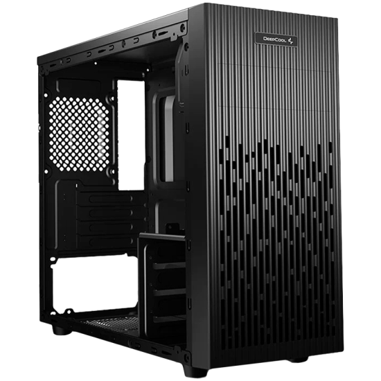 DeepCool MATREXX 30, Mini Tower, Mini-ITX/Micro-ATX, 1x USB2.0, 1x USB3.0, 1x Audio, 1x Mic, 1x120mm Pre-Installed Black Fan, Tempered Glass, Mesh Panel, DP-MATX-MATREXX30 Шаси