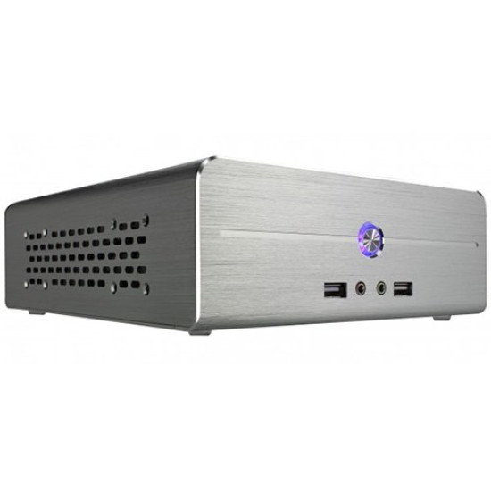 E-mini I5 Silver, Brushed Aluminium,120W DC/DC 12V/5A Adapter Шаси