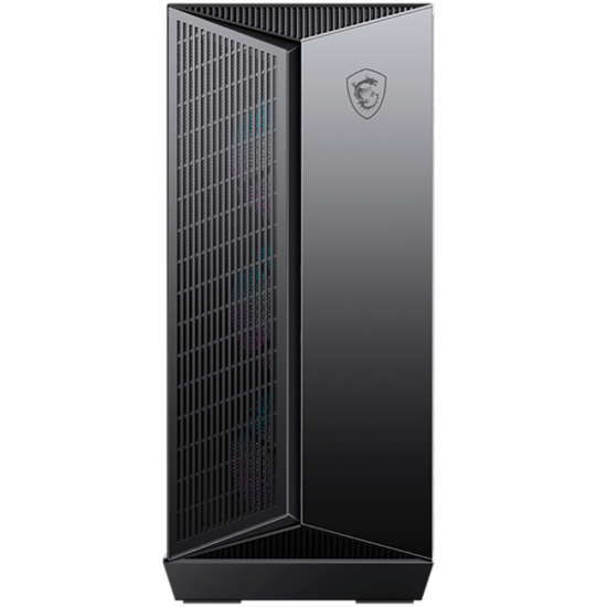 MSI MPG GUNGNIR 111R, Mid-Tower, ATX/Micro-ATX/Mini-ITX, 2x USB 3.2 Gen 1 Type-A, 1x USB 3.2 Gen 2x2 Type-C, 1x Audio/1x Mic, 4x 120mm ARGB Fans, Mesh Front Panel, 4mm Tempered Glass Шаси