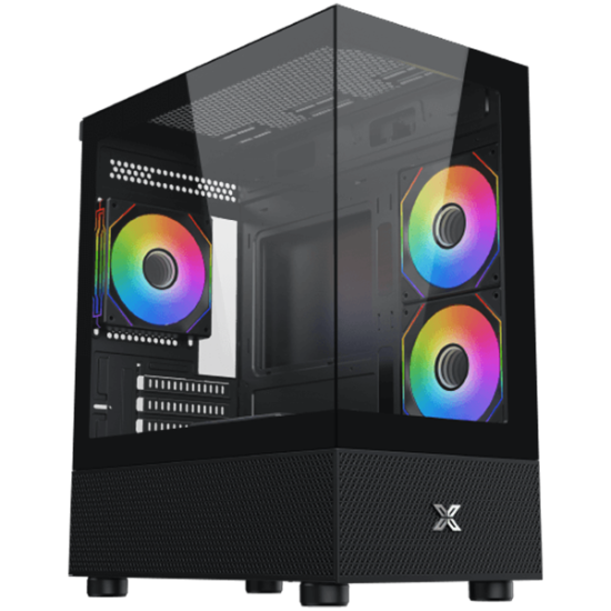 Alphard M (BK, MATX, U3x1 & U2x2, Front & Left TG, 3PCS G20A Reverse & 1PC G20A, ARGB PCB) Шаси