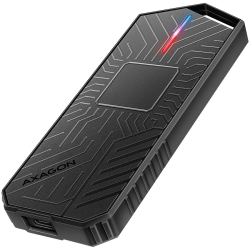 AXAGON EEM2-GAM USB-C 3.2 Gen 2 10Gbps - M.2 NVMe/SATA SSD GAME 30-80mm ALU box Чекмедже за диск