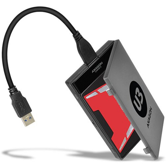 AXAGON ADSA-1S6 USB3.0 - SATA 6G UASP HDD External Adapter Incl. Case Чекмедже за диск
