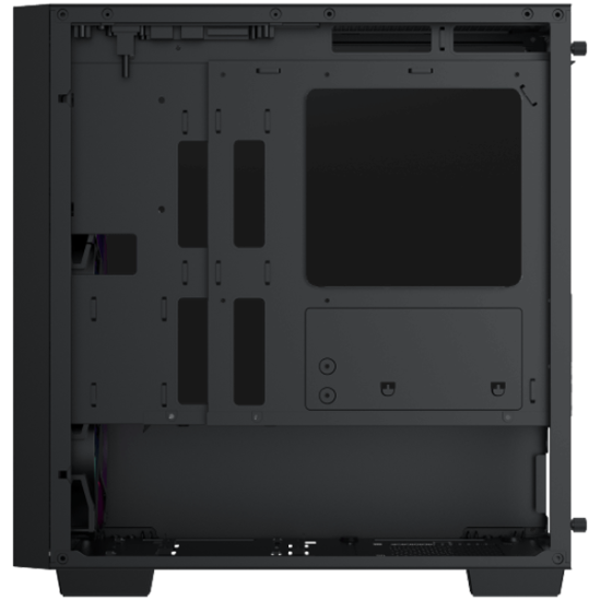 NYX Air II, EN42270, MATX, U3x1 & U2x2, Meshed Grill Frontpanel & Left TG, Front 4PCS Z20F Fan Шаси