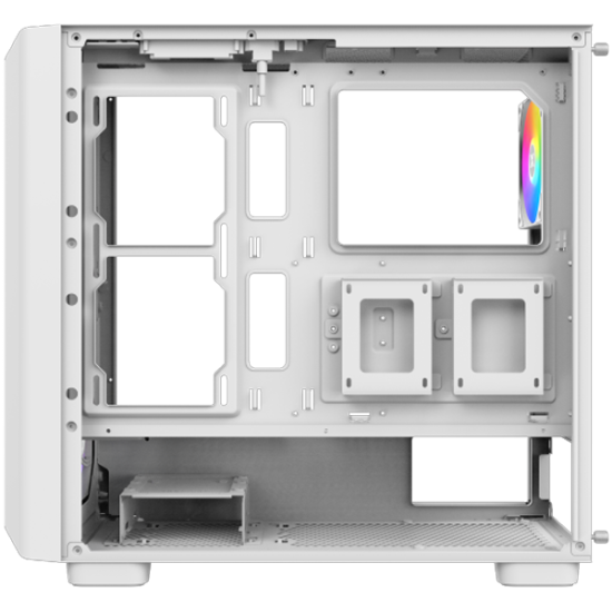 Gaming Y Pro Arctic, EN42256, WH,EATX,U3x1+U2x2,Dual ARGB LED Strip FP & Left TG,4PCS S20A Arctic & Galaxy II Fan Control Kit Шаси