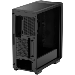 DeepCool CC560 Limited, Mid Tower, Mini-ITX/Micro-ATX/ATX, 1xUSB3.0, 1xUSB2.0, 1xAudio, No Fans, Tempered Glass, Mesh Panel, Black R-CC560-BKNAA0-C-1 Шаси