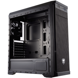 Chassis COUGAR MX330, Mid-Tower, Mini-ITX/Micro ATX/ATX, Dimension (WxHxD)-195x473x427(mm), Max. Graphic Cards Length-350mm, Max. CPU Cooler Height-155mm, Water cooling support, USB3.0 x 2/USB2.0 x 2/Mic x 1/Audio x 1 Шаси