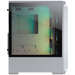 COUGAR Archon 2 Mesh RGB (White), Mid Tower, Mini ITX / Micro ATX / ATX, USB 3.0 x 2, USB 2.0 x 1, Mic x 1 / Audio x 1, RGB Button, 3mm Tempered Glass Шаси