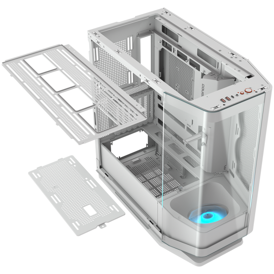 COUGAR FV270 PC Case, Mid tower, White Шаси