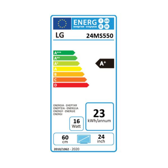 LG 23.8 FHD 100Hz IPS 5ms 16:9 HDMI AUDIO FSAFE
