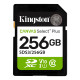 KINGSTON SD 256GB UHS-I CL10 PLASTIC
