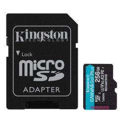 KINGSTON SDMICRO 256GB UHS-I CL10 PLASTIC