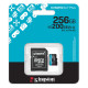 KINGSTON SDMICRO 256GB UHS-I CL10 PLASTIC