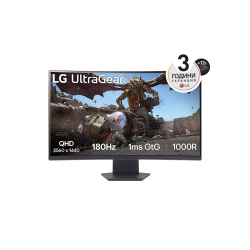 LG 31.5 QHD 180Hz VA  1ms 16:9 HDMI DP FREESYNC FSAFE HDR