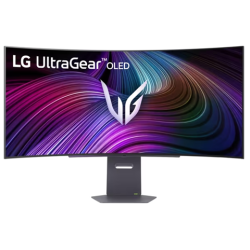 LG 44.5 UWQHD 240Hz OLED 0.03ms 21:9 HDMI DP USB C FREESYNC AUDIO PIP HDR CURVED SWIVEL