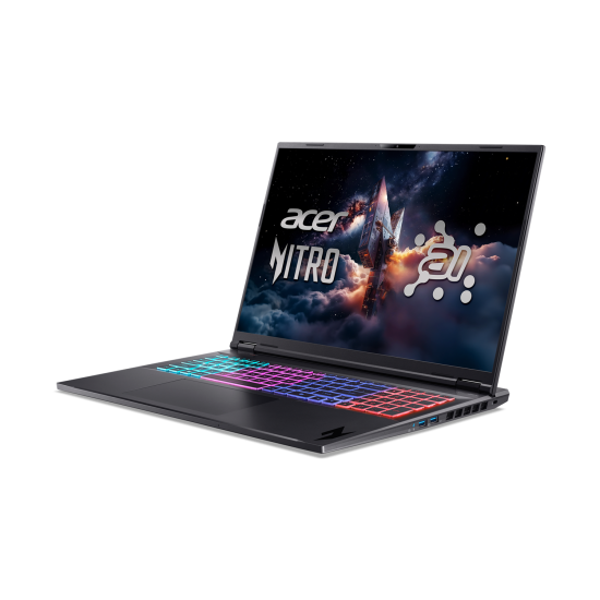 ACER NITRO V14 AMD AI 9 365 32G RTX5060 1TB_SSD 18 WQXGA 165HZ M2 COMBO BLACK BACKLIT