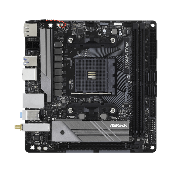 ASROCK B550 2xDDR4  4xSATA3  RAID HDMI DP            1xM2 GLAN        1xPCIEx16                WiFi