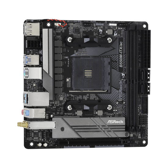 ASROCK B550 2xDDR4  4xSATA3  RAID HDMI DP            1xM2 GLAN        1xPCIEx16                WiFi