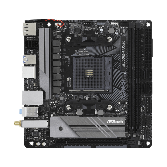 ASROCK B550 2xDDR4  4xSATA3  RAID HDMI DP            1xM2 GLAN        1xPCIEx16                WiFi