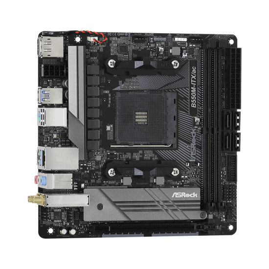 ASROCK B550 2xDDR4  4xSATA3  RAID HDMI DP            1xM2 GLAN        1xPCIEx16                WiFi