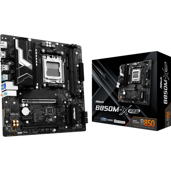 ASROCK B850 2xDDR5  4xSATA3  RAID HDMI DP            2xM2 GLAN        2xPCIEx16 1xPCIEx1