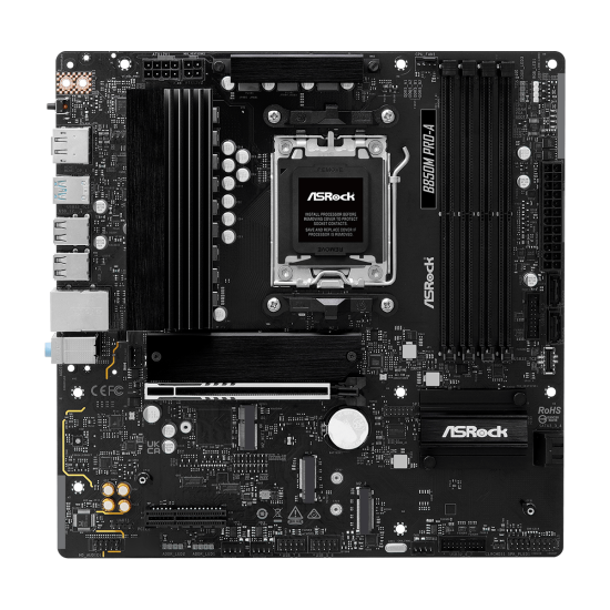 ASROCK B850 4xDDR5  4xSATA3  RAID HDMI DP            3xM2 GLAN        1xPCIEx16 1xPCIEx1  