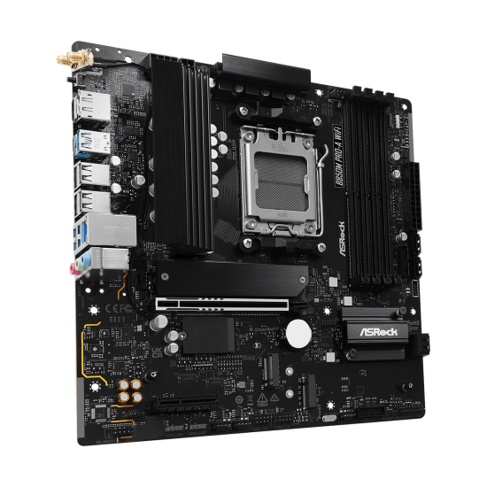 ASROCK B850 4xDDR5  4xSATA3  RAID HDMI DP            3xM2 GLAN        1xPCIEx16 1xPCIEx1 WiFi