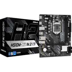 ASROCK H510 2xDDR4  4xSATA3            2xHDMI              1xM2 GLAN        1xPCIEx16 1xPCIEx1