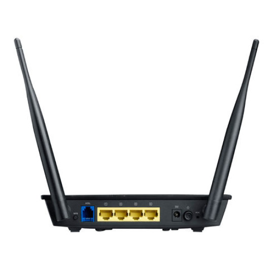 ASUS ROUTER_ADSL MBIT EXTERNAL_ANTENNA 2.4GHZ 300MBPS 4xLAN