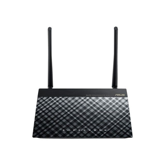 ASUS ROUTER0_ADSL MBIT EXTERNAL_ANTENNA 2.4GHZ 300MBPS 4xLAN USB 