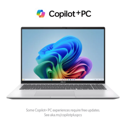 ASUS VIVOBOOK 16 AMD R AI 7 445 16GB 1TB 16 WUXGA WIN 11 HOME SILVER NO ADAPTER
