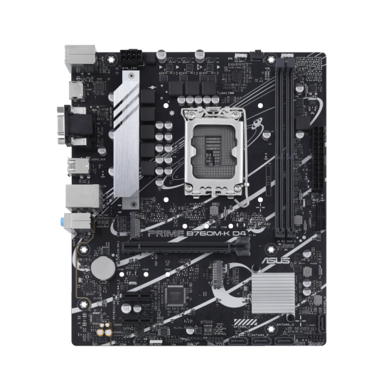 ASUS B760 2xDDR4  4xSATA3 RAID HDMI        VGA 2xM2 GLAN        1xPCIEx16 2xPCIEx1 