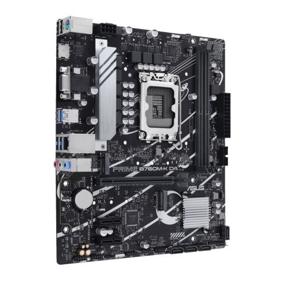 ASUS B760 2xDDR4  4xSATA3 RAID HDMI        VGA 2xM2 GLAN        1xPCIEx16 2xPCIEx1 