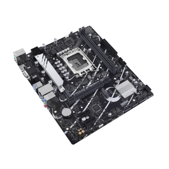 ASUS B760 2xDDR4  4xSATA3 RAID HDMI        VGA 2xM2 GLAN        1xPCIEx16 2xPCIEx1 
