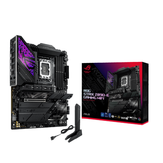 ASUS Z890 4xDDR5  4xSATA3  RAID HDMI DP           7xM2 GLAN         2xPCIEx16                 WiFi