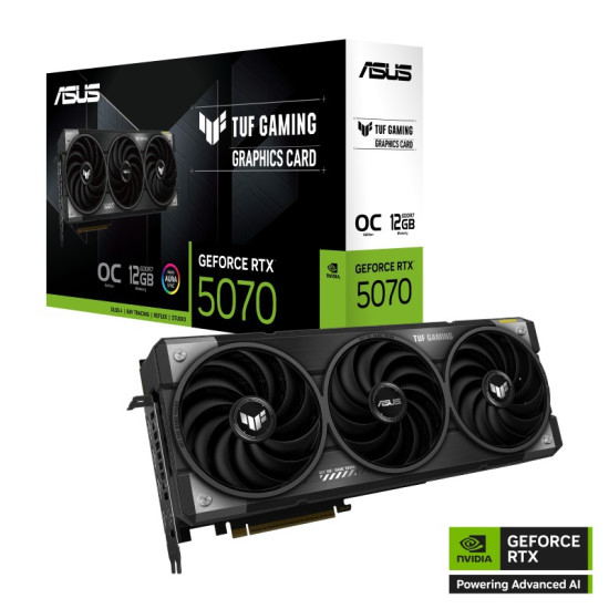 ASUS NVIDIA RTX5070 HDMI DP 192B 12GB ACTIVE