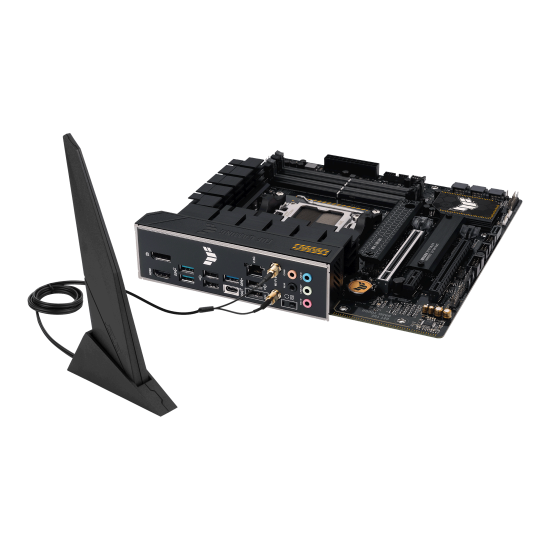 ASUS B650 4xDDR5  4xSATA3  RAID HDMI DP           2xM2 GLAN        2xPCIEx16 1xPCIEx1  WiFi