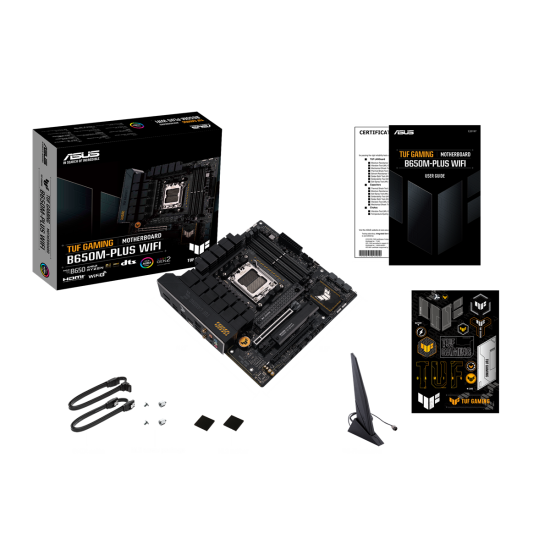 ASUS B650 4xDDR5  4xSATA3  RAID HDMI DP           2xM2 GLAN        2xPCIEx16 1xPCIEx1  WiFi
