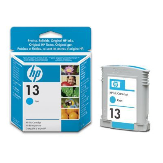 HP NO 13 CYAN CARTRIDGE / EXPIRED