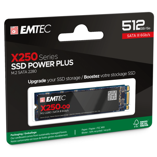 EMTEC SSD 512GB INT M2_SATA 2280  