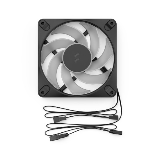 FRACTAL DESIGN 120MM DYNAM3 REVERS RGB BLK