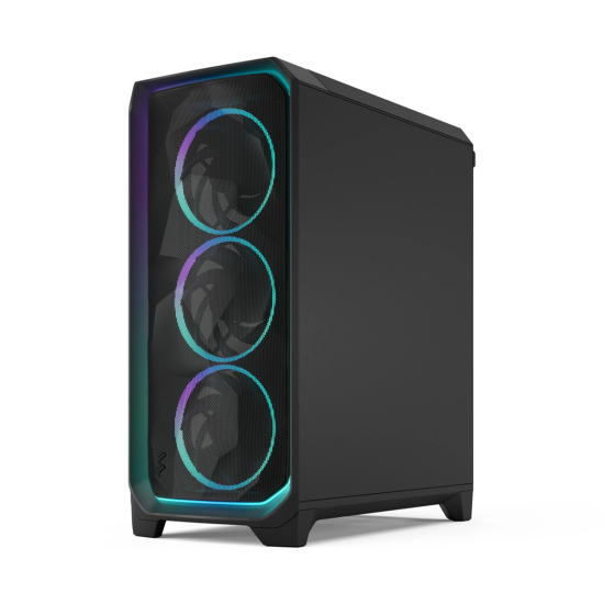 FRACTAL DESIGN CASE ATX MID_TOWER BLACK