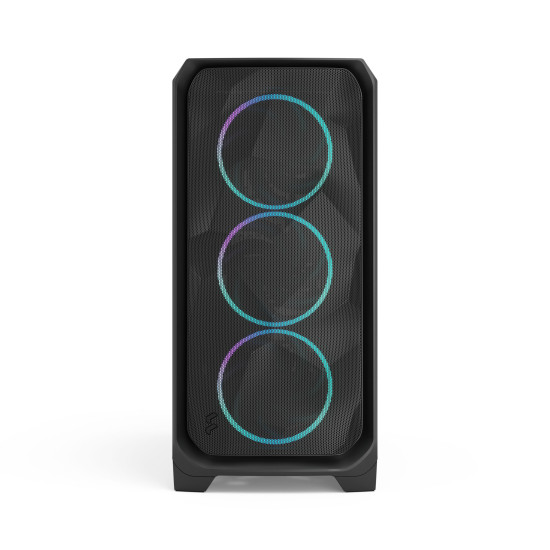 FRACTAL DESIGN CASE ATX MID_TOWER BLACK