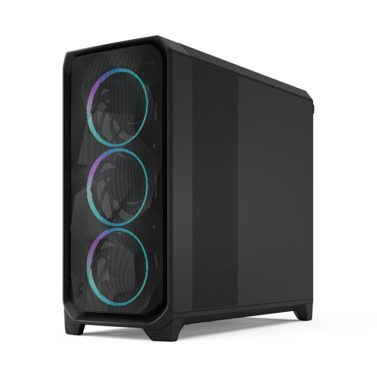 FRACTAL DESIGN CASE ATX MID_TOWER BLACK