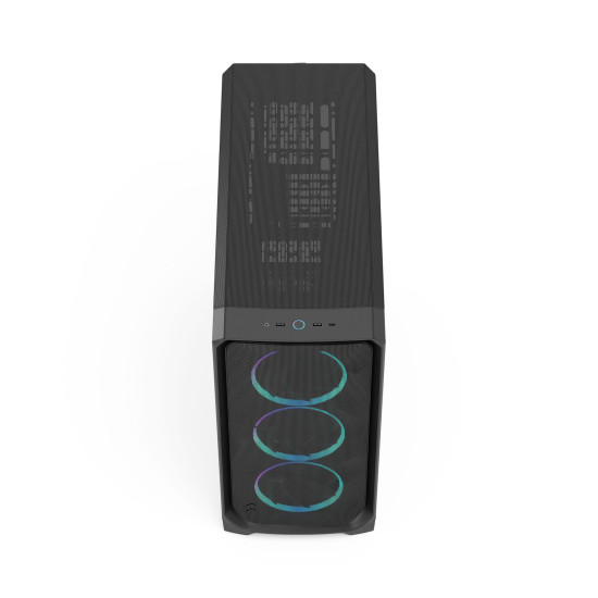 FRACTAL DESIGN CASE ATX MID_TOWER BLACK