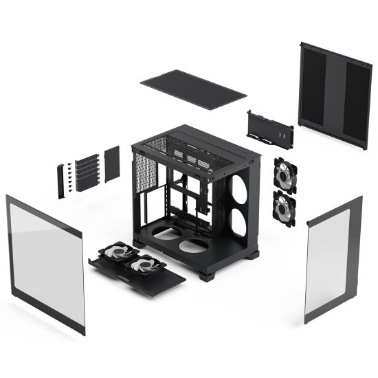 FRACTAL DESIGN POP 2 VISION BLACK RGB