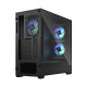 FRACTAL DESIGN CASE ATX MID_TOWER BLACK