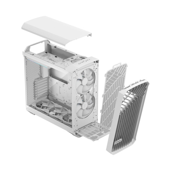FRACTAL DESIGN CASE E-ATX MID TOWER WHITE